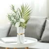 A best-selling product on Amazon in Europe and America, a water-transfer printed marble vase, a simple home ceramic flower arrangement and creative decoration Item Picture